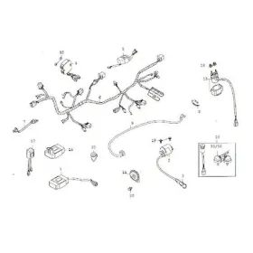 Starter Relay Solenoid Kymco 250 KXR 250 Maxxer 300 Maxxer 300 MXU 250 MXU OEM 35850-KHB4-90A
