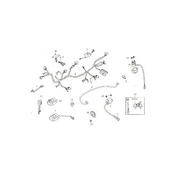 Relais Démarreur Kymco 250 KXR 250 Maxxer 300 Maxxer