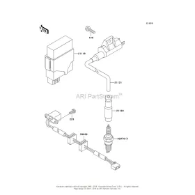 CDI Unit Kawasaki KVF400 Prairie