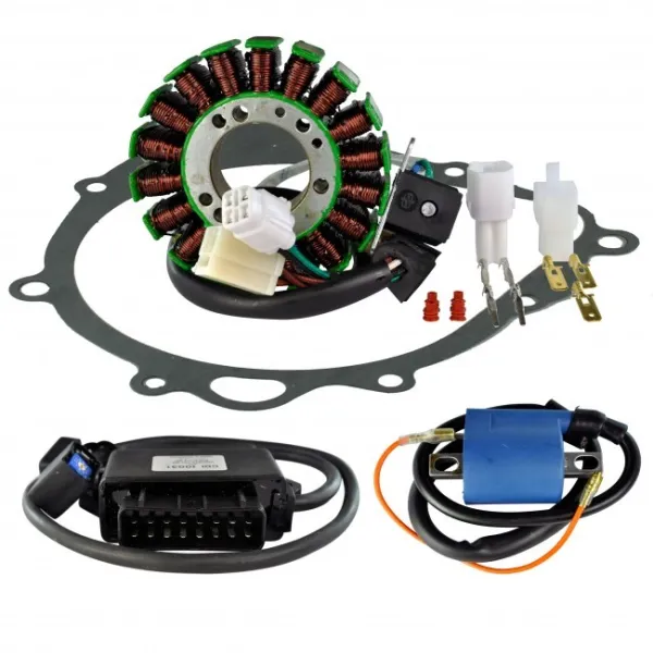 Kit Alternateur Stator Joint Carter Boitier CDI Bobine HT Suzuki LTZ400