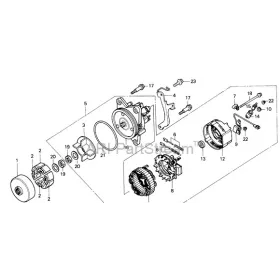 Alternator Honda GL1500 Goldwing 31100-MN5-015