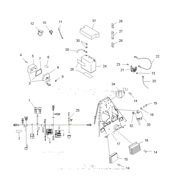 Module de Controle Polaris Trail Blazer 330 Trail Boss 330 4011831