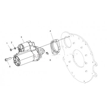 Starter Motor Polaris RANGER 1000 DIESEL CREW