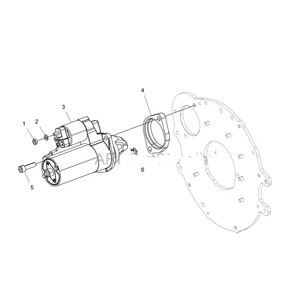 Starter Motor Polaris RANGER 1000 DIESEL CREW
