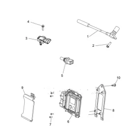 ECM-NO START,ME17 Polaris RANGER 570 SPORTSMAN 450 RZR900 SPORTSMAN 570 RZR1000 RANGER 900