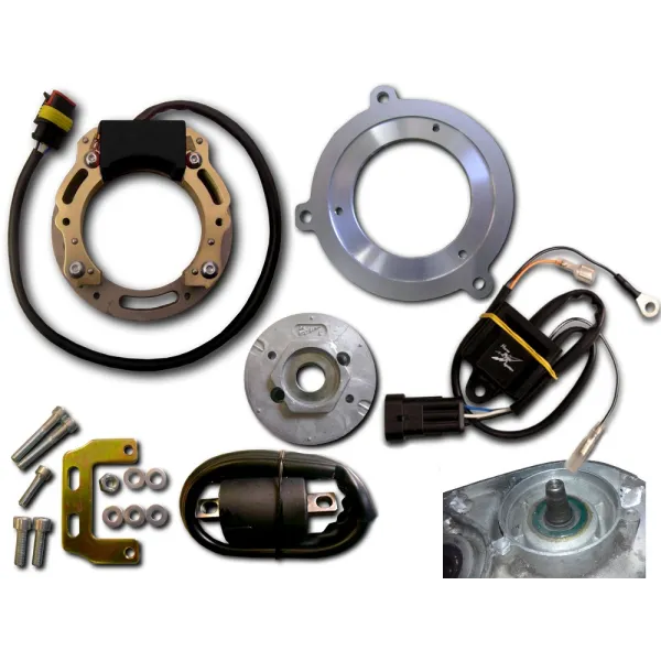 Stator Rotor Ignition Coil CDI Unit Maico MC250 MC400 MC440