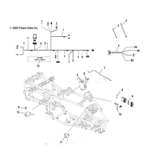 Relay Solenoid Polaris 450 Outlaw 500 Outlaw 525 Outlaw 4012017
