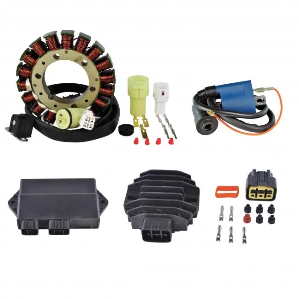 Kit Stator Ignition Coil CDI Unit Regulator Rectifier Yamaha 400 Kodiak 2000-2001