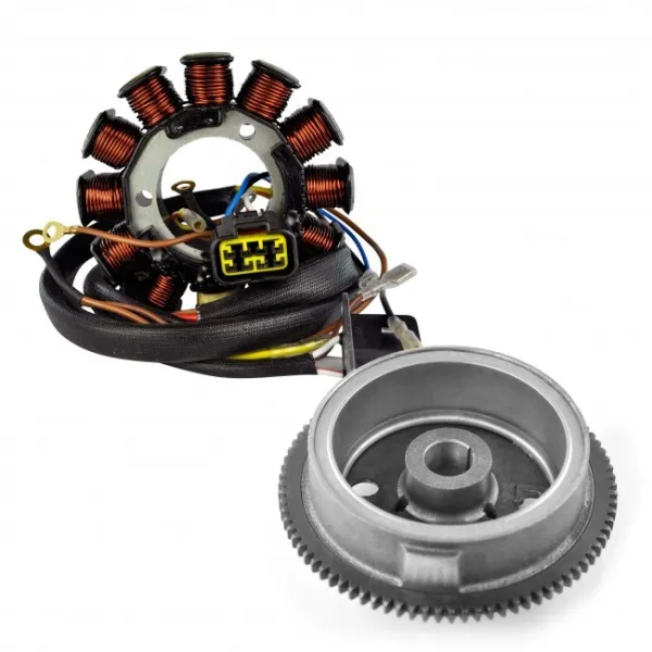 Kit Alternateur Stator Volant Magnétique Rotor Polaris Big Boss 500 OEM 3087168