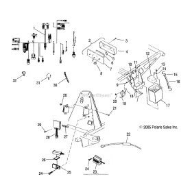 Kit Surepower POLARIS SCRAMBLER 500 2004-2006 SPORTSMAN 400 450 SPORTSMAN 500 HO 2004-2006