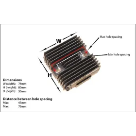 Regulator Rectifier Mosfet Honda 125 Varadero 2007-2010