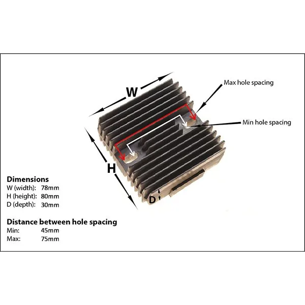 Régulateur Rectifieur Mosfet Honda 125 Varadero 2007-2010