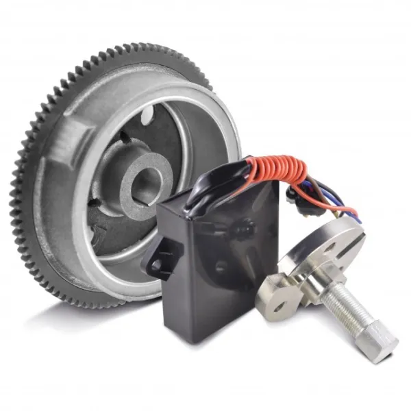 Kit Flywheel Rotor Stator Puller AC DC Ignition Conversion Kit Polaris 500 Scrambler