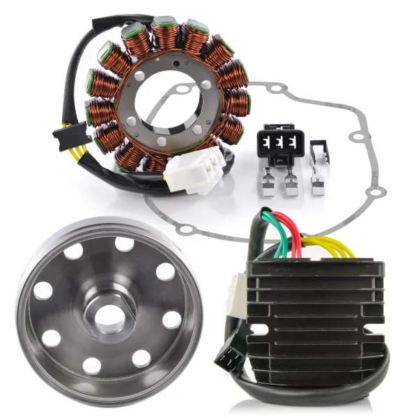 Kit Stator Rotor Joint Carter Régulateur Rectifieur Mosfet Aprilia RSV4 1000 Tuono 1000 V4 Tuono 1100 V4 OEM 897479 2D000049