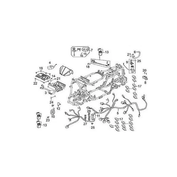 Régulateur de Charge - Kymco 450 Maxxer 