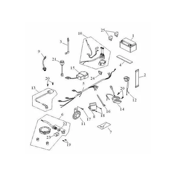 External Ignition Coil - Triton 250 300 Baja