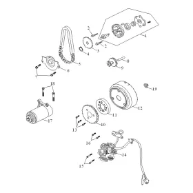 Stator Triton  Baja 300