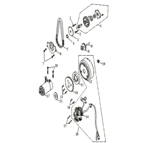 Allumage Alternateur Stator Triton 300 Outback