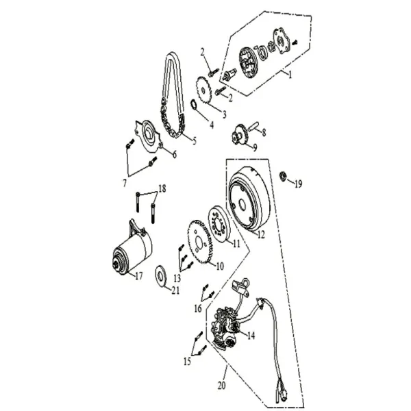 Stator Triton 300 Outback