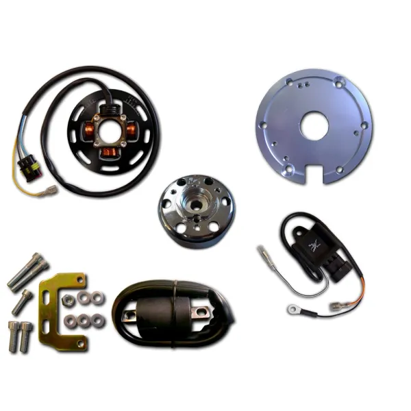 Stator Rotor CDI Ignition Coil Kawasaki KX125 KDX175 KDX200 KX250 KXT250 Tecate