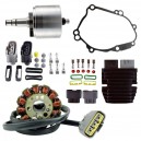 Kit Flywheel Stator Regulator Lithium Yamaha FZS1 FZ8 FZ1 YZF R1 OEM 5VY-81450-00-00 2D1-81410-00-00 2D1-81410-01-00