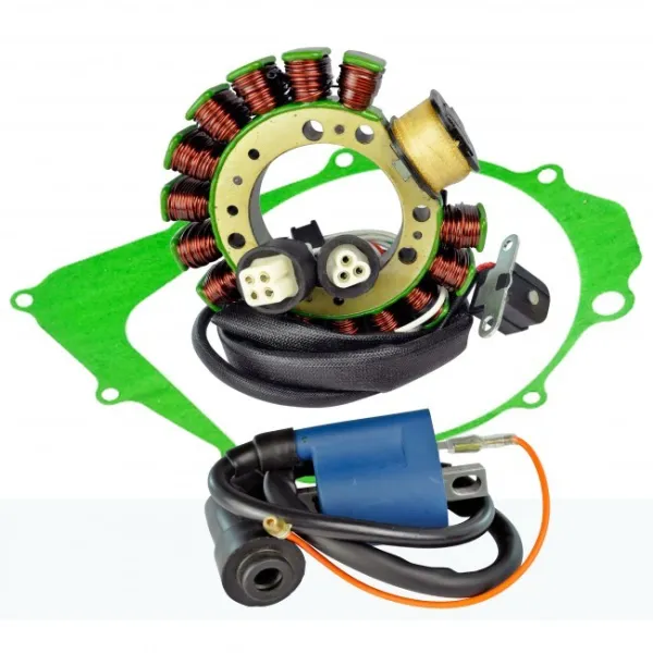 Kit Stator Bobine Joint Carter Yamaha YFM 350 Big Bear 400 Kodiak OEM 3HN-85510-10-00 4GB-85510-00-00 5KM-82310-00-00