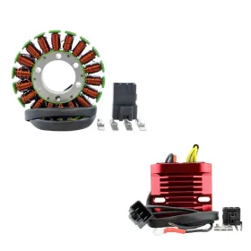 Kit Stator Régulateur Mosfet Alu Honda VFR800 Interceptor OEM 31100-MCW-315 31100-MCW-325 31110-MCW-D01 31120-MCW-D01