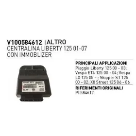 CDI-Piaggio-Liberty 125 150-Skipper 125 150-X8 125-Vespa ET4 125-Vespa LX 125