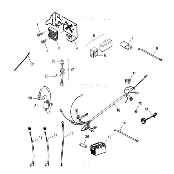 Boitier CDI Polaris 200 Phoenix 0454244