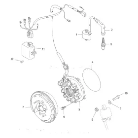 CDI Polaris Trail Blazer 330 Trail Boss 330 3088209