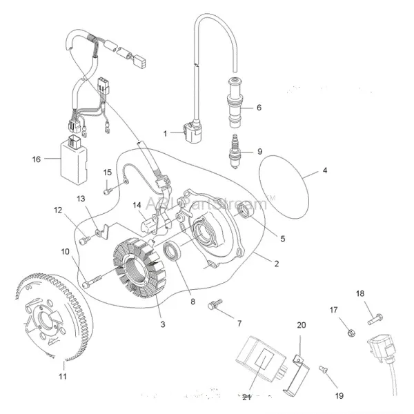 CDI Polaris 500 Scrambler 3090281