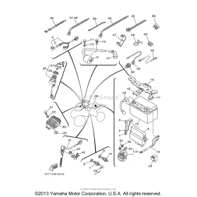Wire Harness Yamaha 350 Raptor 5YT-82590-00-00
