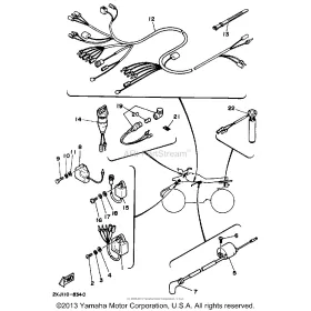 Faisceau Electrique  - Yamaha 350 Raptor