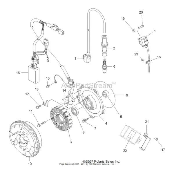 CDI-Polaris-Sportsman 450-Sportsman 500 HO