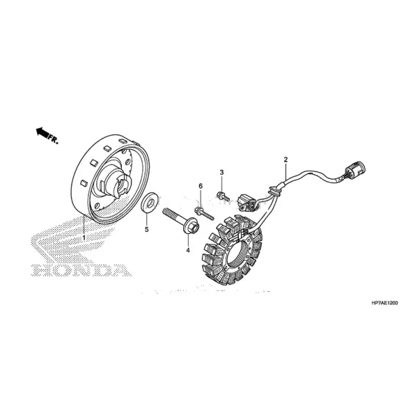 Stator-Honda-TRX420 Rancher
