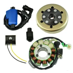 Ignition-Stator-Rotor-Regulator-Ignition Coil-Yamaha 350 Banshee