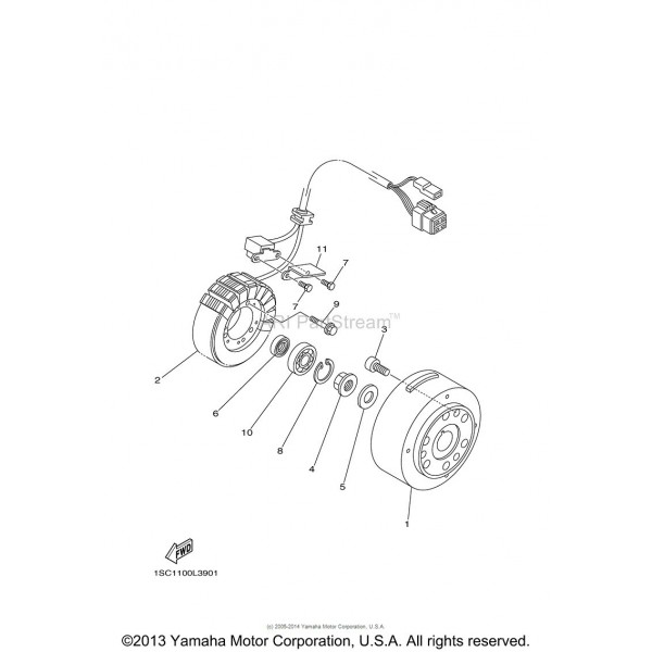 Stator Yamaha 300 Grizzly