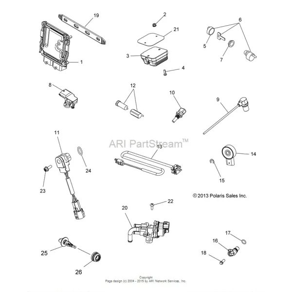Boitier ECU - Polaris -  RANGER 1000-SCRAMBLER XP 1000-SPORTSMAN 1000 XP-SPORTSMAN ACE 325-SPORTSMAN 850-RANGER 570