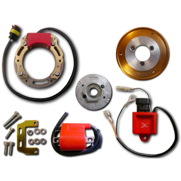 Allumage-Stator-Rotor-Bobine-CDI-Italjet-Formula 50-Torpedo 50-Suzuki-AH50-AJ50-AP50 Address