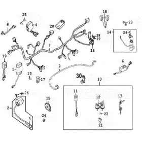 Boitier CDI - Kymco 500 MXU