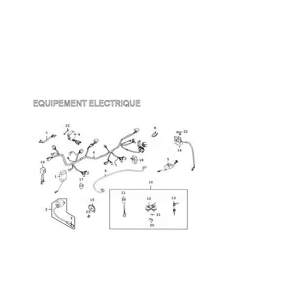 Boitier CDI Kymco 300 Maxxer 300 MXU