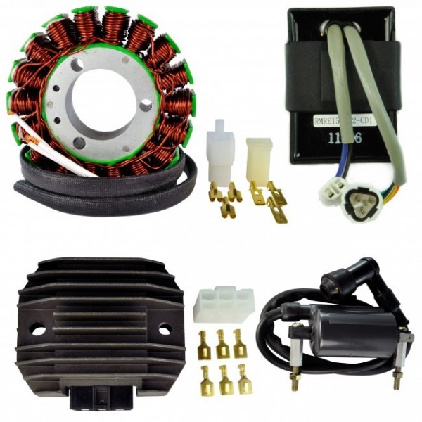 StatorCDIRegulator RectifierIgnition CoilKawasakiKLF300 Bayou