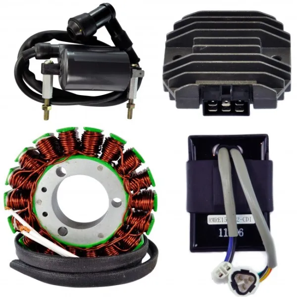 Stator-Boitier CDI-Régulateur-Bobine-Kawasaki-KLF300 Bayou-KEF300 Lakota